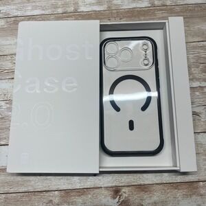Ghost 2.0 iPhone 17 Pro Clear Case Zero‎ Yellowing Magnetic MagSafe Open Box